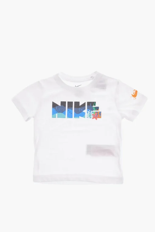 sET t-SHIRT girocollo e Shorts con Bande Laterale a Contrasto>Nike KIDS Online