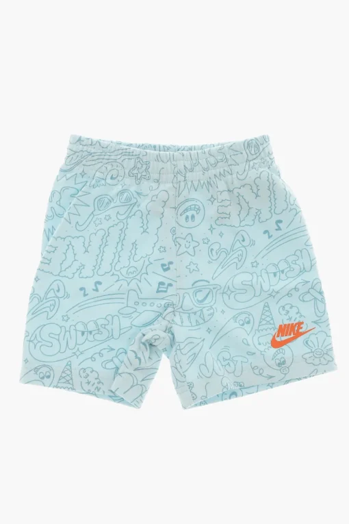 Sale Set T-Shirt Girocollo e Shorts Stampati Bambino Abbigliamento