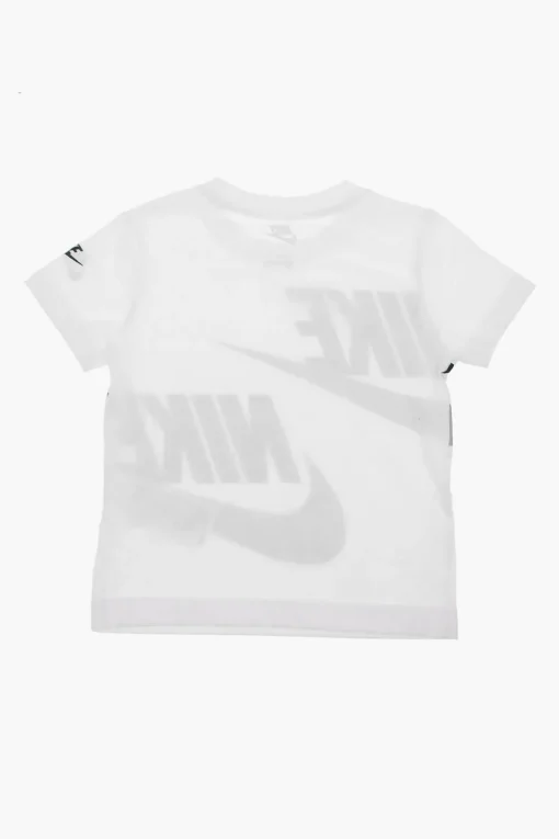 Set T-shirt Girocollo E Shorts Cargo Con Elastico in Vita>Nike KIDS Sale