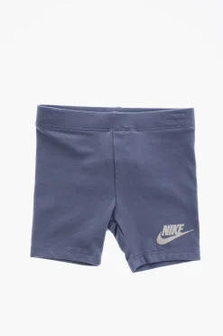 Set T-Shirt Girocollo e Shorts Ciclista con Logo Stampato></noscript>Nike KIDS Discount