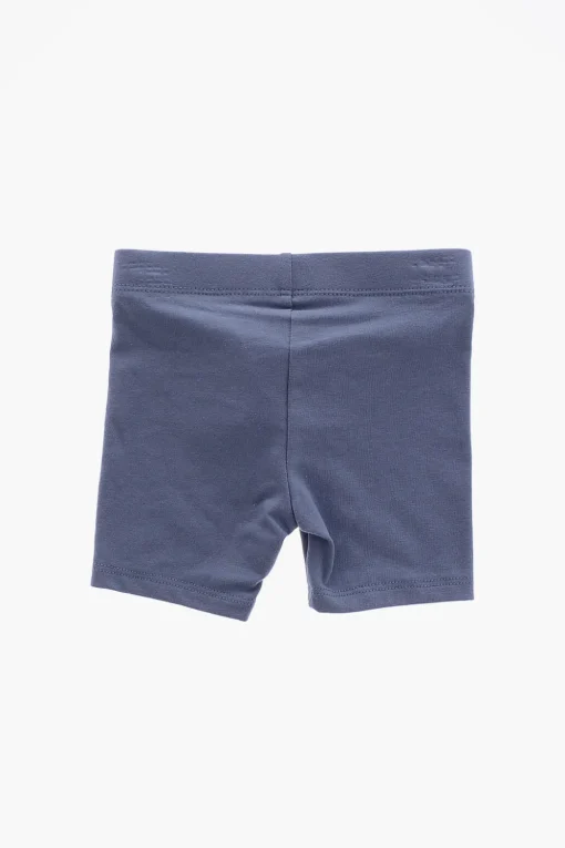 Set T-Shirt Girocollo e Shorts Ciclista con Logo Stampato>Nike KIDS Discount