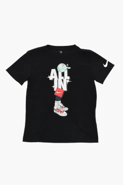 Clearance Set T-shirt Girocollo GRAFF LOCK UP e Shorts in Mesh Bambino Abbigliamento