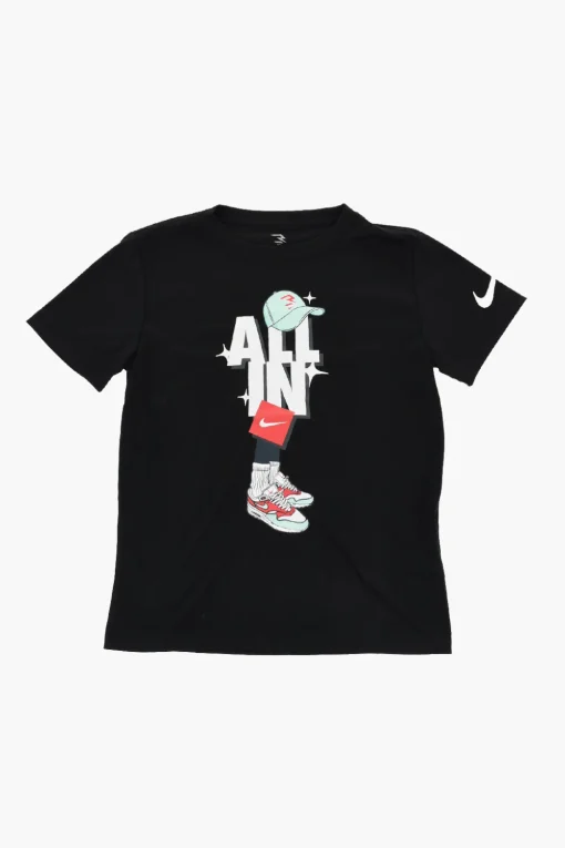 Clearance Set T-shirt Girocollo GRAFF LOCK UP e Shorts in Mesh Bambino Abbigliamento