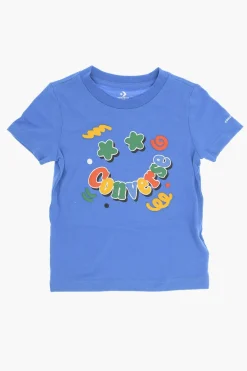 Set T-shirt Girocollo SQUIGGLE con Logo in Rilievo E Joggers>Converse KIDS Sale