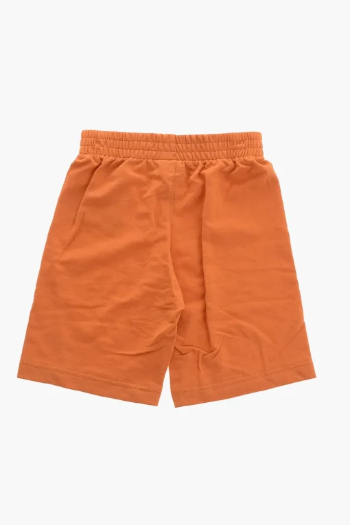 Fashion Set T-shirt Girocollo Stampata e Shorts con Elastico in Vita Bambino Abbigliamento