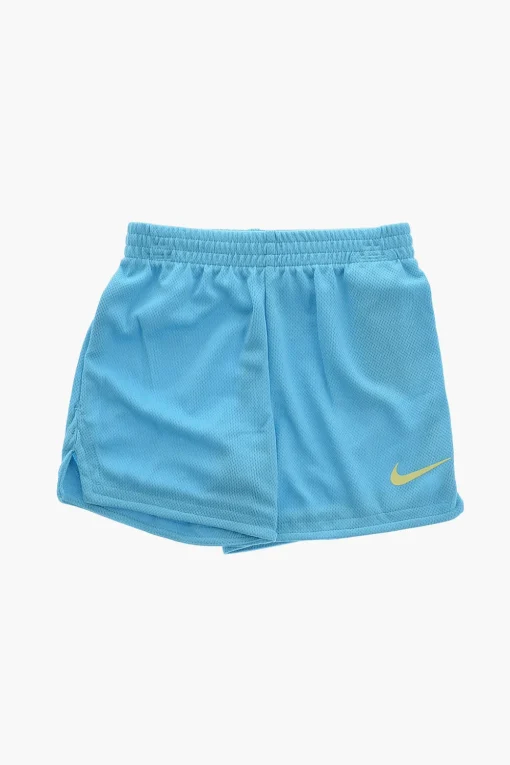 Set T-shirt Girocollo Stampata e Shorts in Mesh>Nike KIDS Discount
