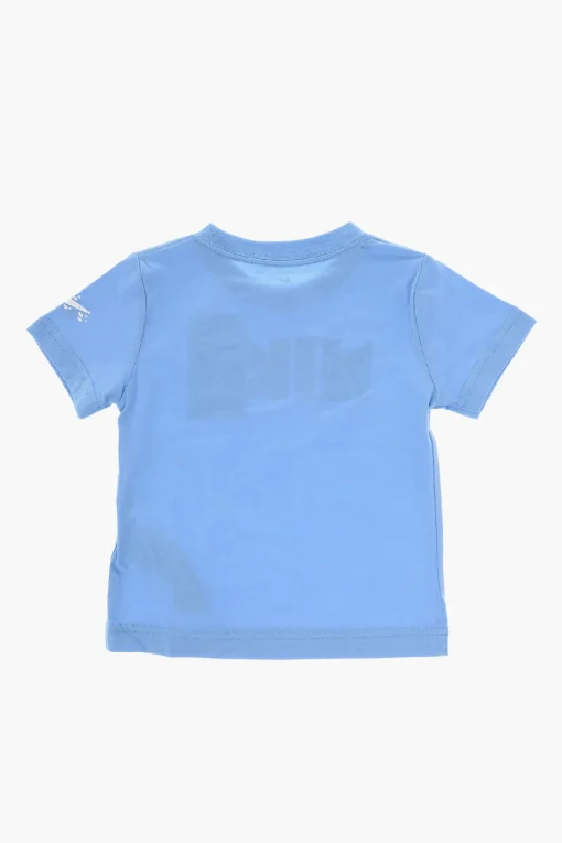 Set T-shirt Girocollo Stampata e Shorts con Bande a Contrasto>Nike KIDS Hot