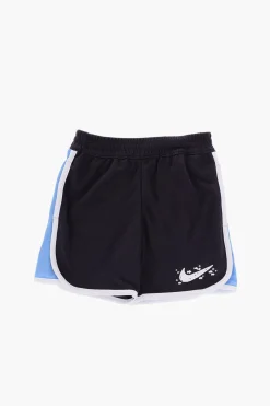 Set T-shirt Girocollo Stampata e Shorts con Bande a Contrasto></noscript>Nike KIDS Hot