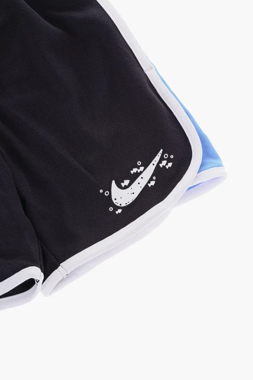 Set T-shirt Girocollo Stampata e Shorts con Bande a Contrasto>Nike KIDS Hot