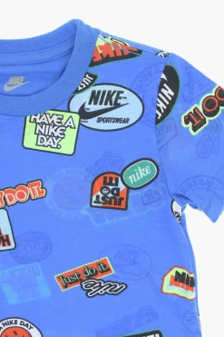 Set t-shirt Stampata E shorts></noscript>Nike KIDS Fashion
