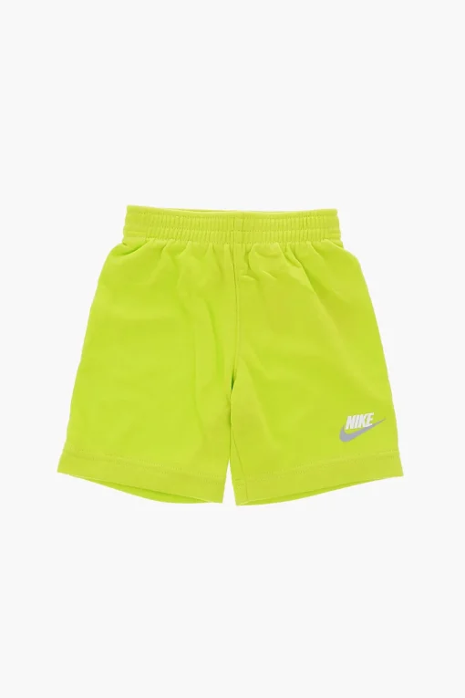 Set T-shirt Stampata e Shorts Fluo>Nike KIDS Clearance