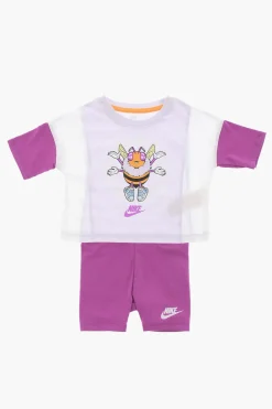 Hot Set T-Shirt Stampata e Shorts Abbigliamento
