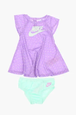 Set Vestito All Over Logo>Nike KIDS New