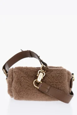 SFILATA Borsa a Tracolla TEDDYROLLS in Cammello>Max Mara Discount