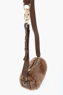 SFILATA Borsa a Tracolla TEDDYROLLS in Cammello>Max Mara Discount