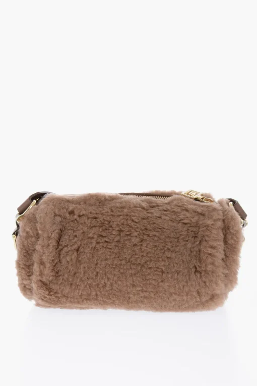 SFILATA Borsa a Tracolla TEDDYROLLS in Cammello>Max Mara Discount