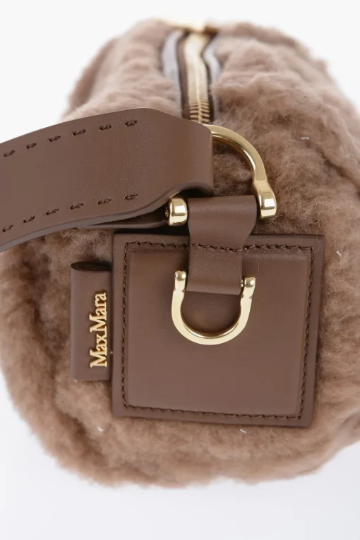 SFILATA Borsa a Tracolla TEDDYROLLS in Cammello>Max Mara Discount