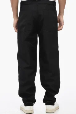 Online SHIRT Pantaloni Cargo in Twill con Passanti Uomo Pantaloni