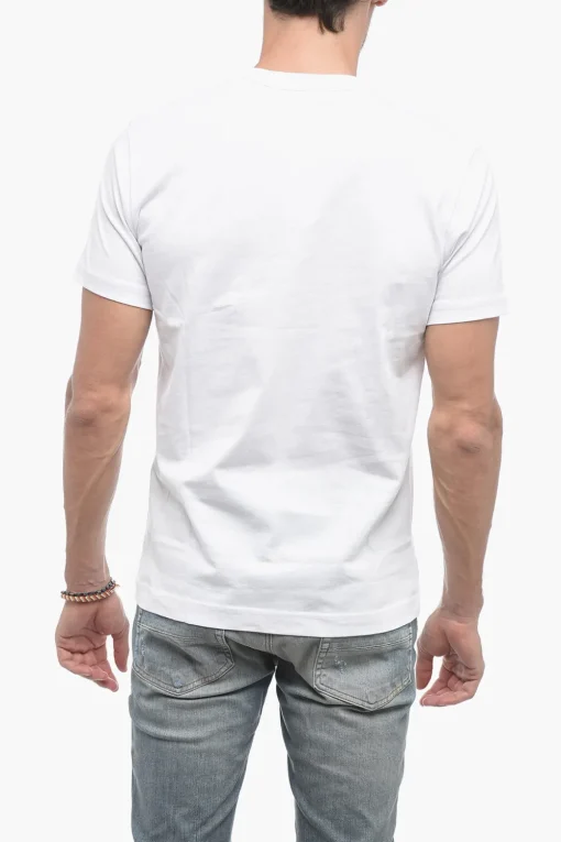 New SHIRT T-Shirt Girocollo FRESH Stampata sul Fronte Uomo T-Shirt