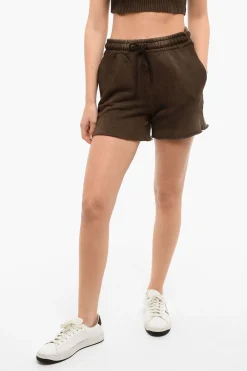 Discount Short Sfrangiati con Coulissse Donna Pantaloni