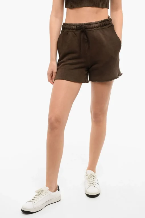 Discount Short Sfrangiati con Coulissse Donna Pantaloni