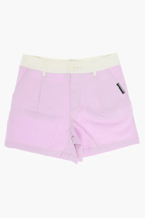 Shorts a 1 Pince in Cotone Stretch>Converse KIDS Fashion