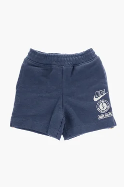 Outlet Shorts a 2 Tasche con Bande Laterali Bambino Abbigliamento