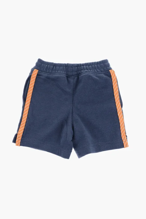 Outlet Shorts a 2 Tasche con Bande Laterali Bambino Abbigliamento