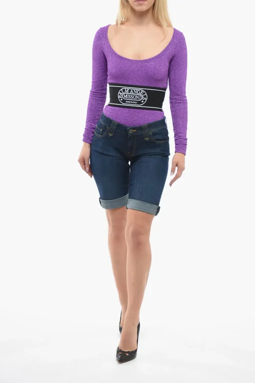 Shorts a 5 Tasche in Denim Stretch>Woolrich Discount