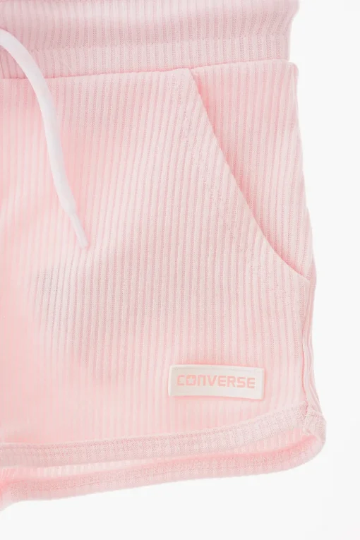 Shorts a Costone con Elastico in Vita>Converse KIDS Hot