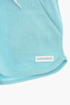 Shorts a Costone con Elastico in Vita>Converse KIDS Outlet