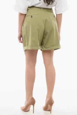 Shorts a Vita Alta con Pince>Etro New