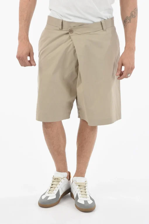 Shorts AMELIA a 4 Tasche con Chiusura Asimmetrica>Ixos New