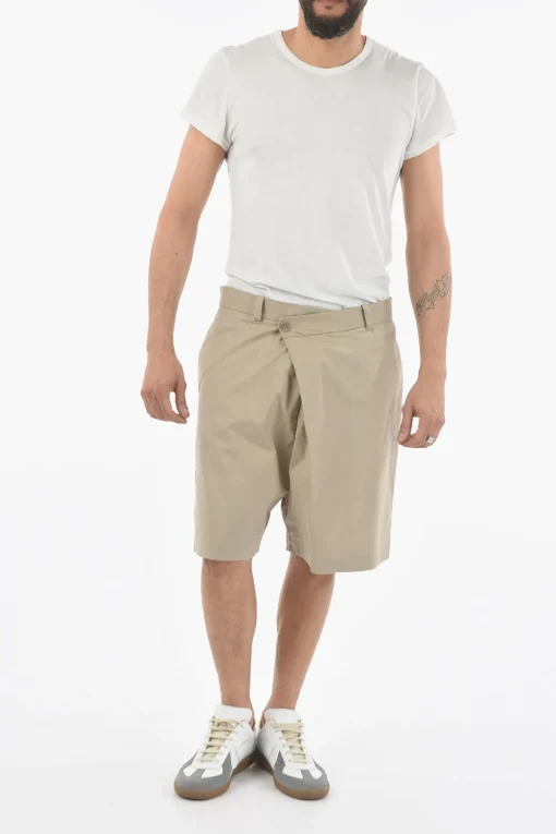 Shorts AMELIA a 4 Tasche con Chiusura Asimmetrica>Ixos New