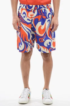 Clearance Shorts BEACH WAVES Stampati Uomo Pantaloni