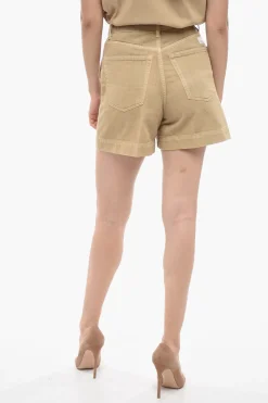 Shorts BICE In Twill di cotone con Maxi Tasche>Nine In The Morning Clearance