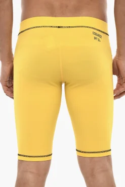 Best Shorts Biker GOTHIC Con Stampa Logo Uomo Pantaloni