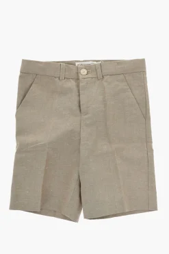 Best Shorts CALVIN in Misto Lino con Passanti Bambino Abbigliamento