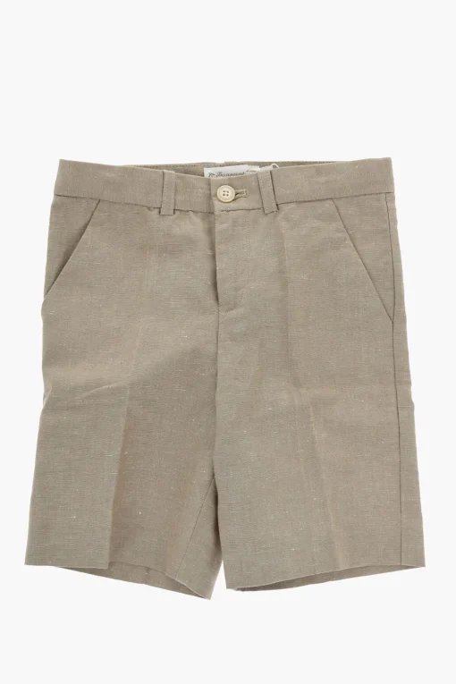 Best Shorts CALVIN in Misto Lino con Passanti Bambino Abbigliamento