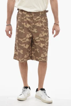 Shorts Camouflage a Doppia Pince>PT01 Outlet