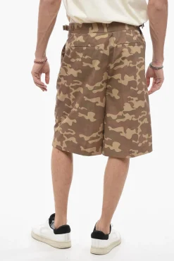 Shorts Camouflage a Doppia Pince>PT01 Outlet