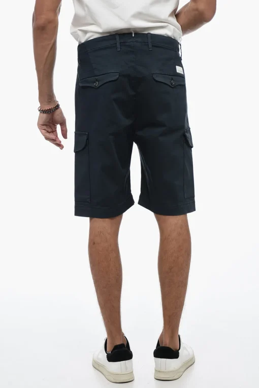 Shorts Cargo con Logo Patch>Nine In The Morning Fashion
