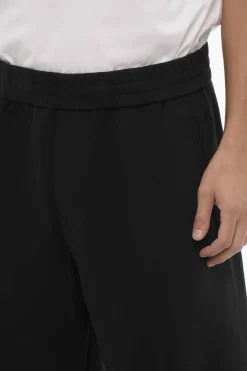 Outlet Shorts Cargo in Felpa a Tinta Unita Uomo Pantaloni