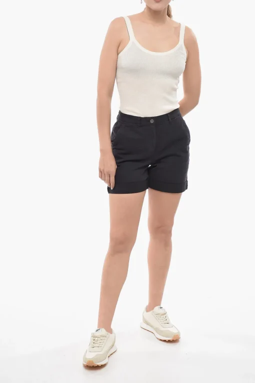 Shorts Chino Ad Orlo con Risvolto>Barbour Online