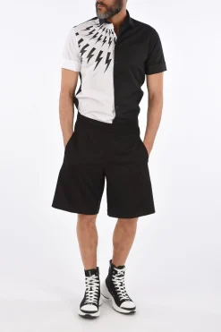 New Shorts CITY con Elastico in Vita Uomo Pantaloni