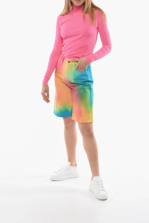 Shorts Effetto Arcobaleno>IRENEISGOOD Fashion