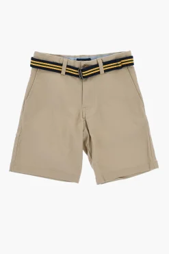 Shorts in Cotone con Cintura>Polo Ralph Lauren Kids New