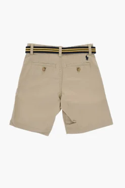 Shorts in Cotone con Cintura></noscript>Polo Ralph Lauren Kids New