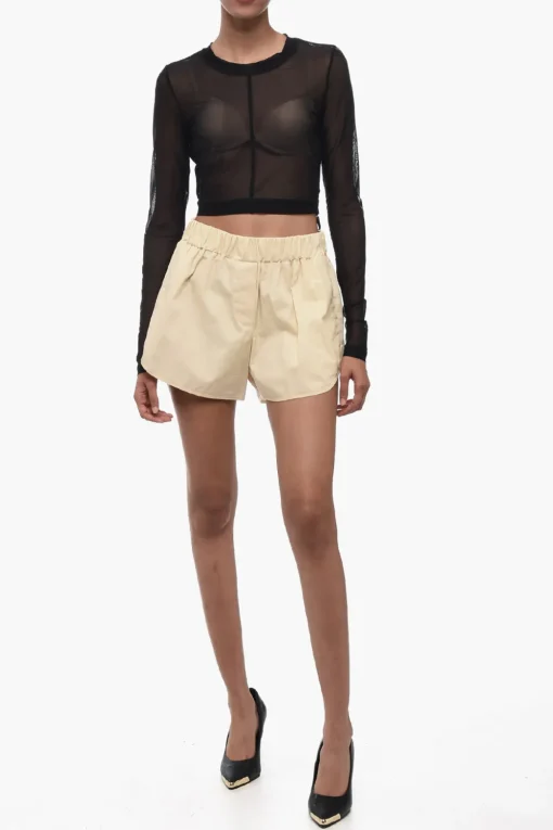 Shorts in Cotone con Elastico in Vita>RAMAEL Discount