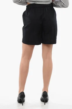 Shorts in Cotone con Elastico in Vita>Woolrich Clearance